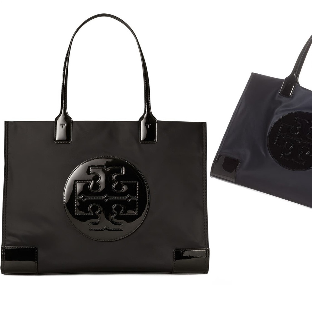 Tory Burch Ella Patent Nylon Tote
